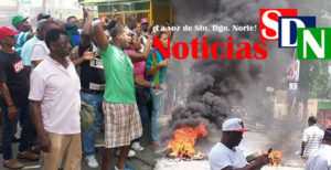 ¡Incendio de neumáticos a poca distancia de la Junta de SDN!